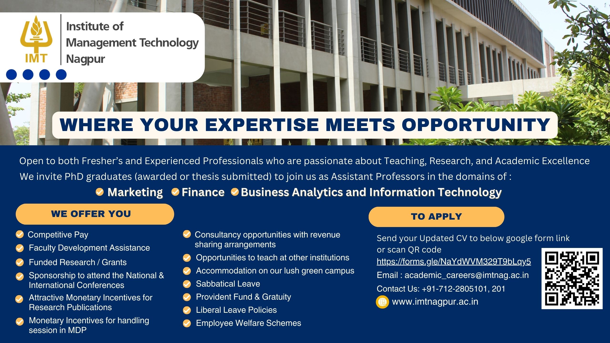 IMT - Nagpur - Digital Banner